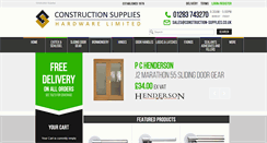 Desktop Screenshot of construction-supplies.co.uk